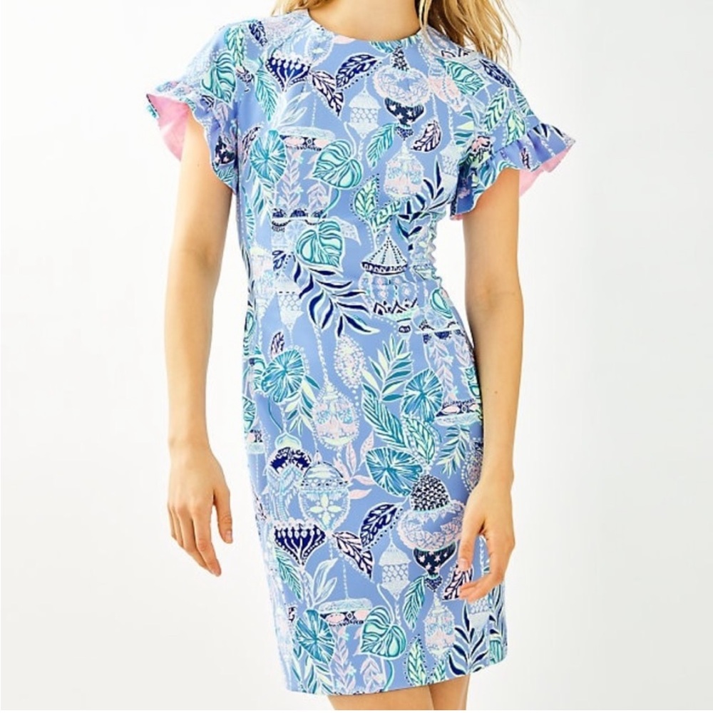 Lilly Pulitzer Kerstin Stretch Shift Dress Size 6